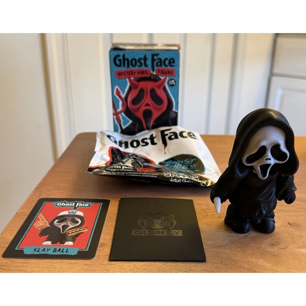 CultureFly Ghost Face In‎ Different Places Blind Box Vinyl Figure - Slay Ball